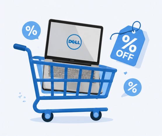 Dellをお得に買うイメージ