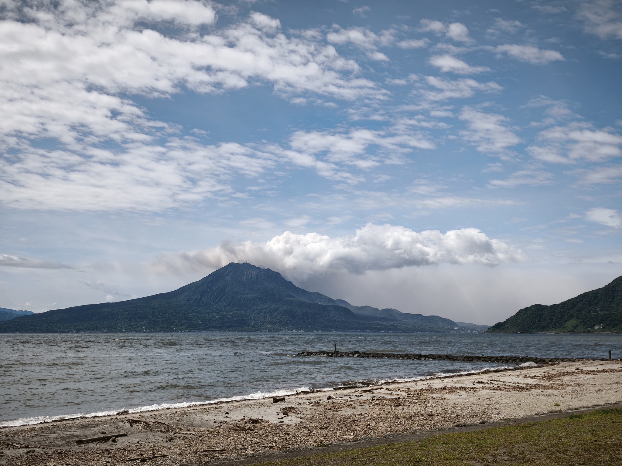 Xiaomi 15T Pro 2倍ズーム 桜島
