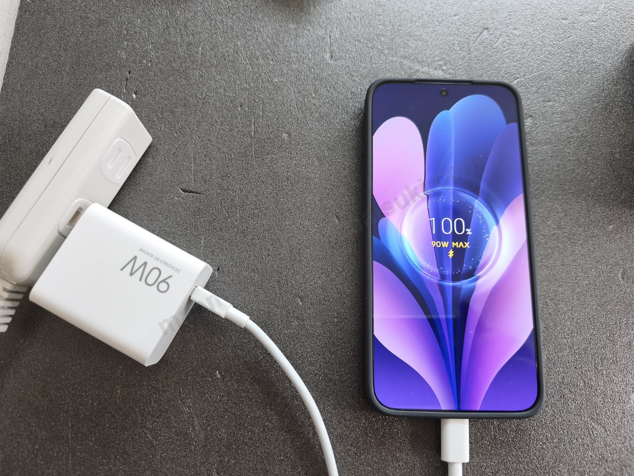 Xiaomi 15T Pro 付属 90W充電器 17T Proに接続 90W MAX 止まり