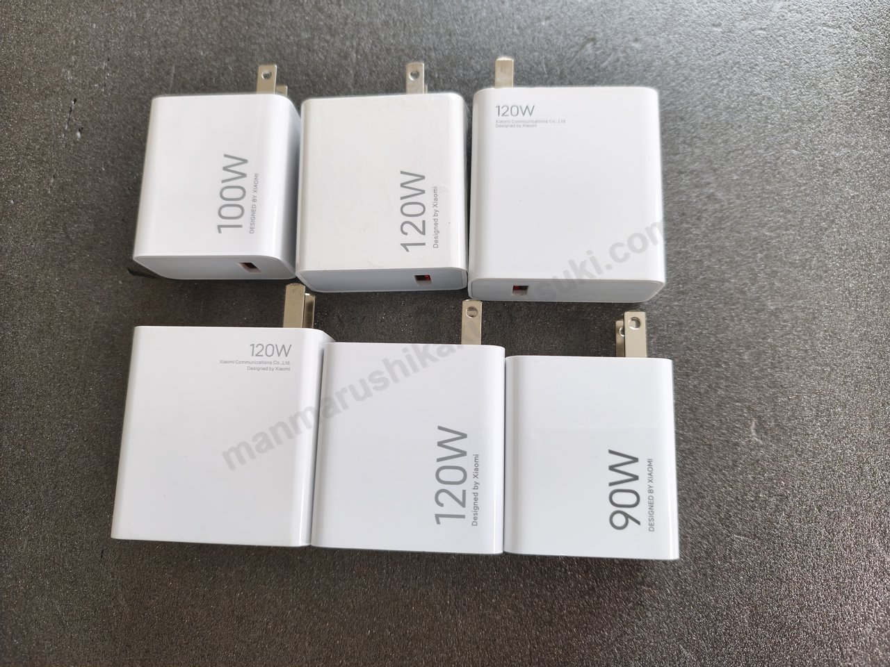 Xiaomi 充電器 各モデル 一覧 100W 120W 90W